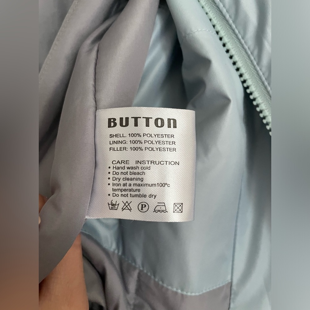 Never Worn!! Bomber Jacket From Button - image 6